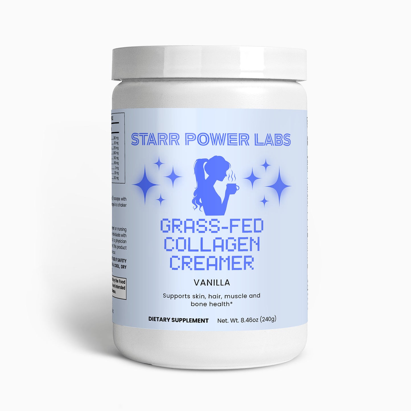 Grass-Fed Collagen Creamer (Vanilla)