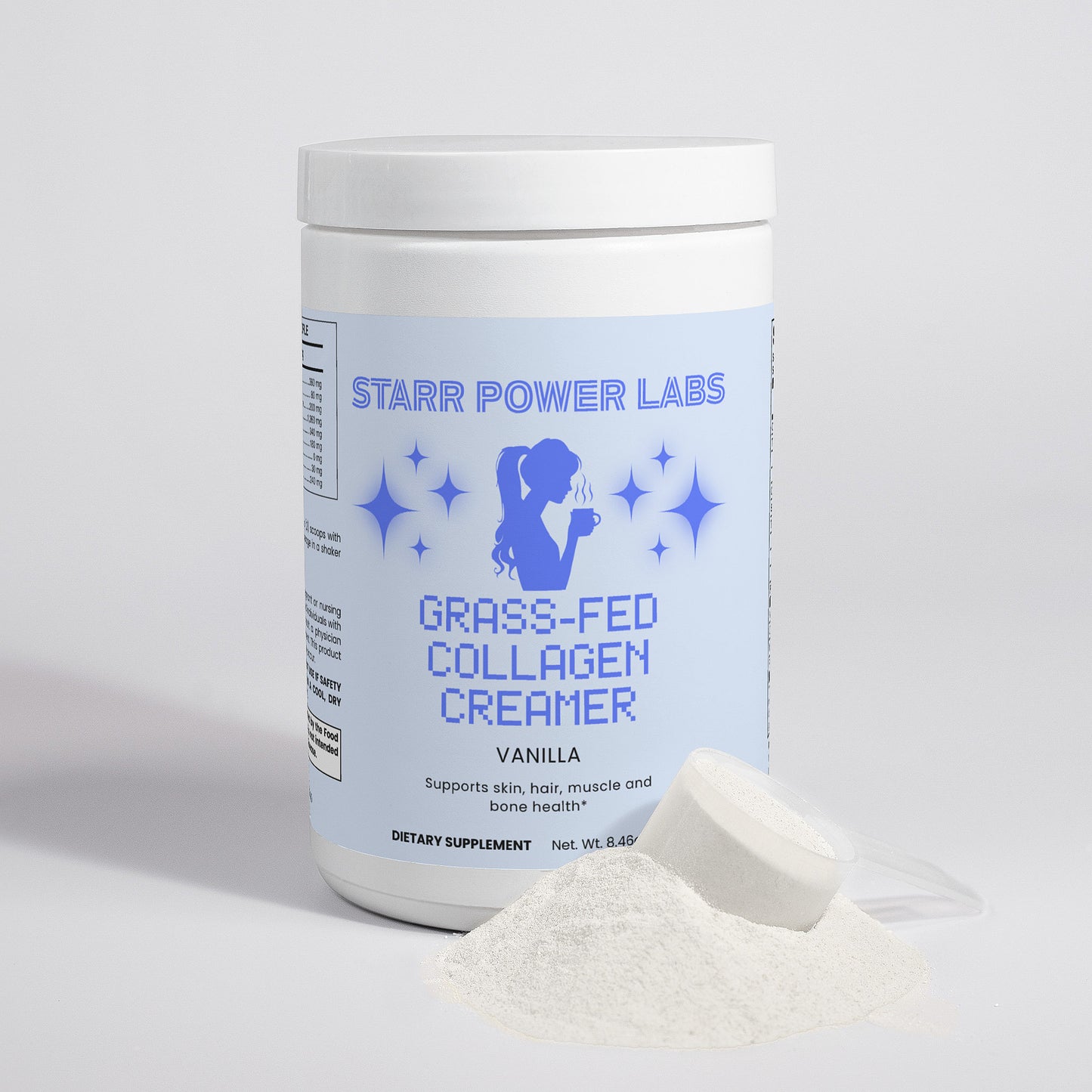 Grass-Fed Collagen Creamer (Vanilla)