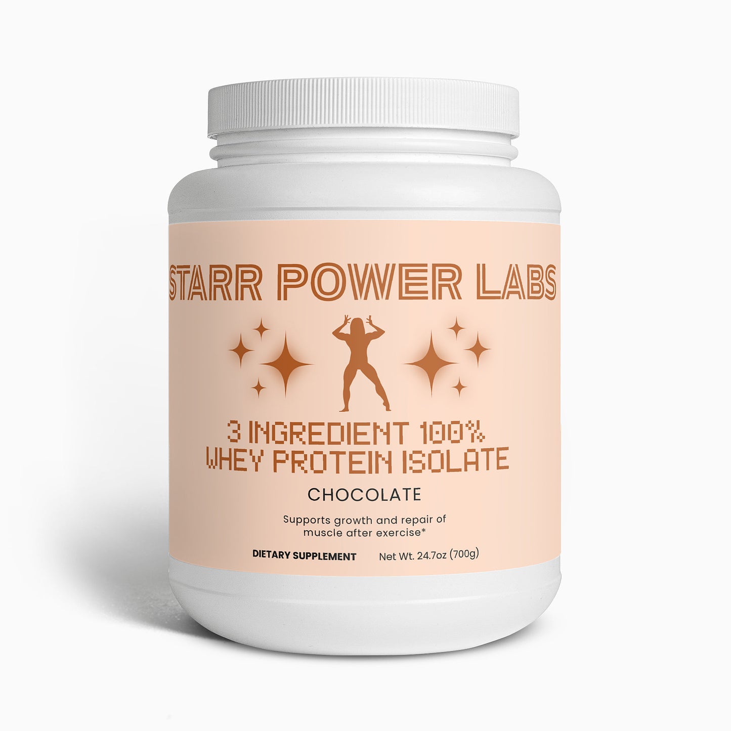 3 Ingredient 100% Whey Protein Isolate (Chocolate)